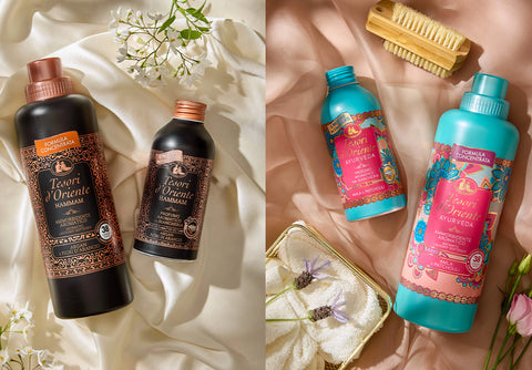 Tesori d'oriente geconcentreerde wasverzachter langdurige geur