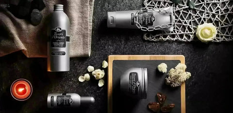 Witte musk geur collectie
