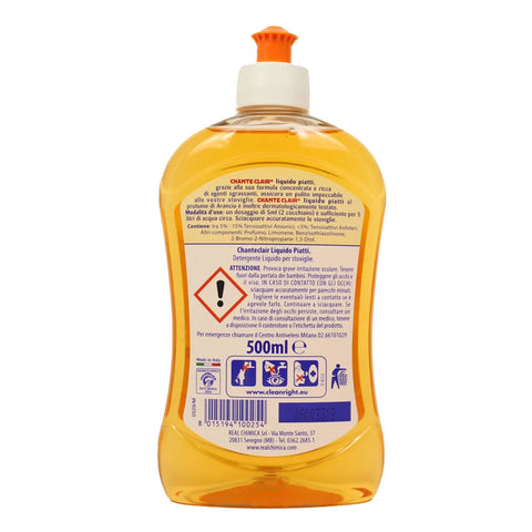 Chante Clair geconcentreerd afwasmiddel sinaasappel 500ml - Hemelse-geuren.nl