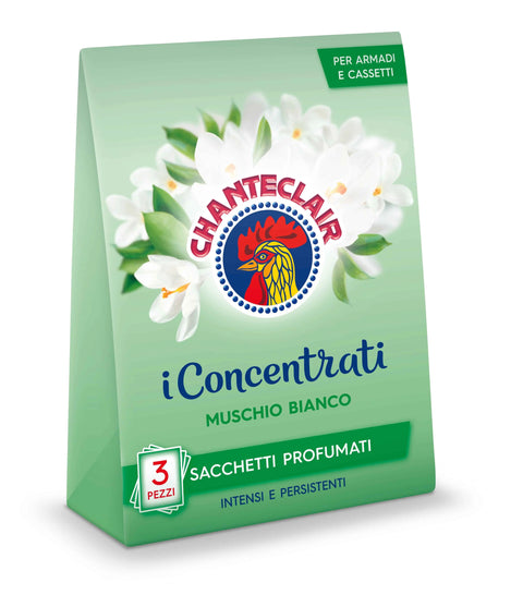 Chante clair geparfumeerde zakjes white musk - Hemelse-geuren.nl