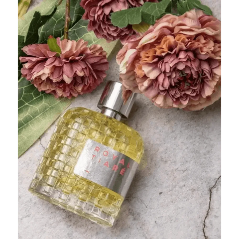 LPDO Royal tiaré cadeauverpakking eau de parfum 30ml met verzorgingstasje - Hemelse-geuren.nl