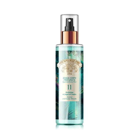Compagnia delle Indie bodymist orchidee en cederhout nr 11 - Hemelse-geuren.nl
