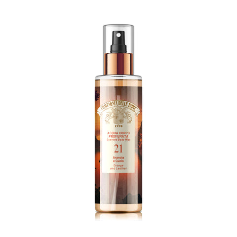 Compagnia delle Indie bodymist sinaasappel en leder nr 21