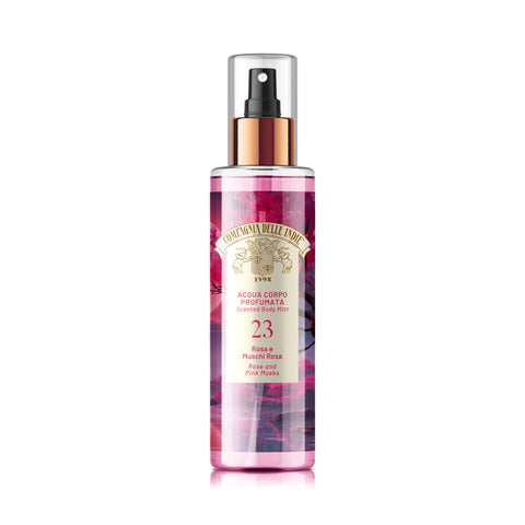 Compagnia Delle Indie Bodymist nr 23 Rozen en Roze Muskus - Hemelse-geuren.nl