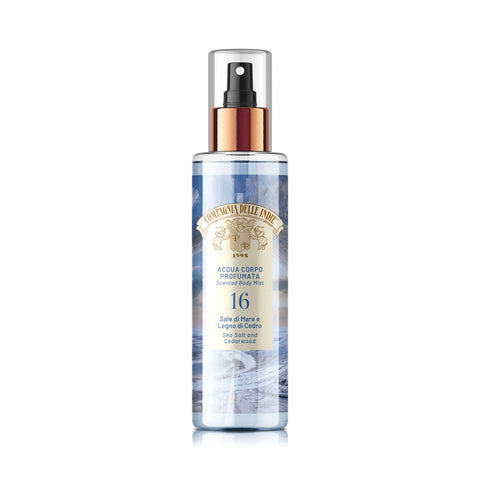 Compagnia Delle Indie Bodymist nr 16 Zeezout en Cederhout 200ml - Hemelse-geuren.nl