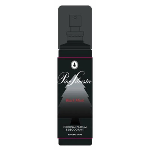 Pino Silvestre parfum en deodorant black musk 125ml, bodymist en deodorant, Hemelse-geuren.nl