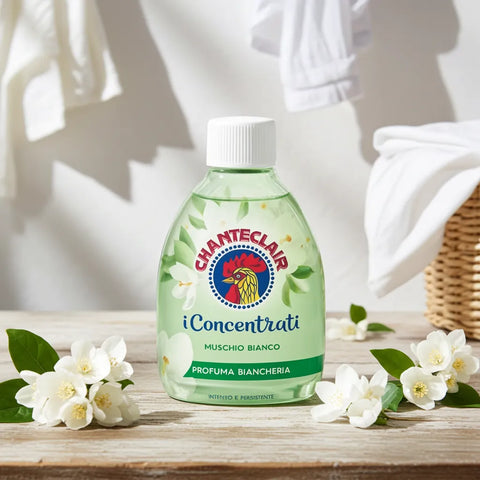 Chante Clair parfum concentré pour le linge musc blanc 220 ml