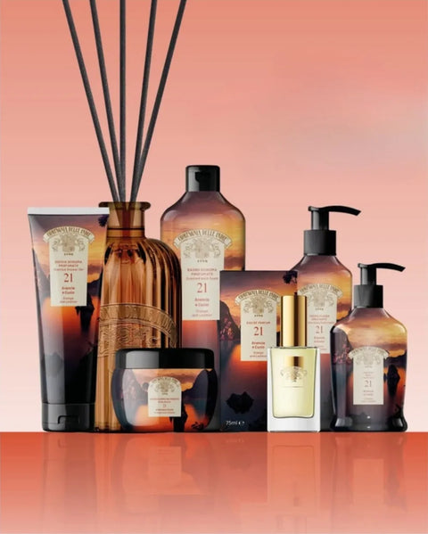 Compagnia delle Indie geurstokjes 1liter nr 21 sinaasappel en leder - Hemelse-geuren.nl