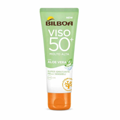 Bilboa PF50+ met aloe vera voor het gezicht hypoallergeenHemelse-geuren.nlBilboa PF50+ met aloe vera voor het gezicht hypoallergeen