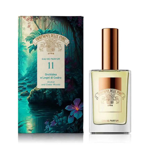 Compagnia delle Indie eau de parfum orchidee en cederhout nr 11 75 ml - Hemelse-geuren.nl