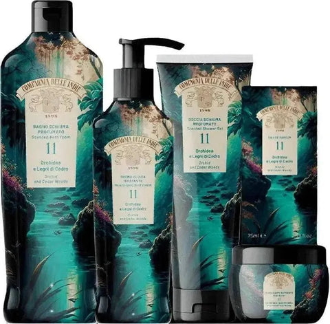 Compagnia delle Indie bodycreme orchidee en cederhout (nr11)Hemelse-geuren.nlCompagnia delle Indie bodycreme orchidee en cederhout nr11