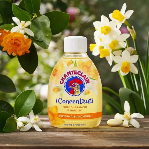 Chante Clair geconcentreerde wasparfum sinaasappel narcissen 220ml Hemelse-geuren.nl