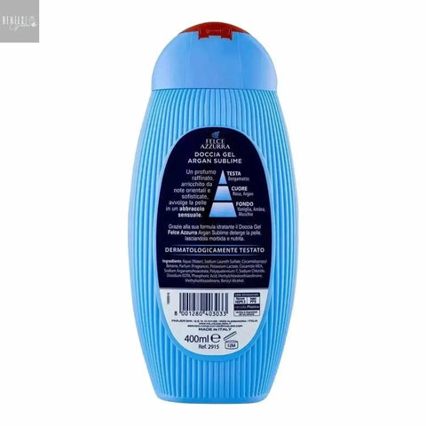 Felce Azzurra douchegel argan sublime 400ml - Hemelse-geuren.nl