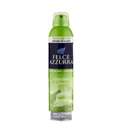 Felce Azzurra huisspray zen garden 250ml luchtverfrisser met lelietje-van-dalen en pioenbloemblaadjes geur.