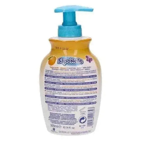 Felce Azzurra kindvriendelijke handzeep abrikozen 300ml - Hemelse-geuren.nl