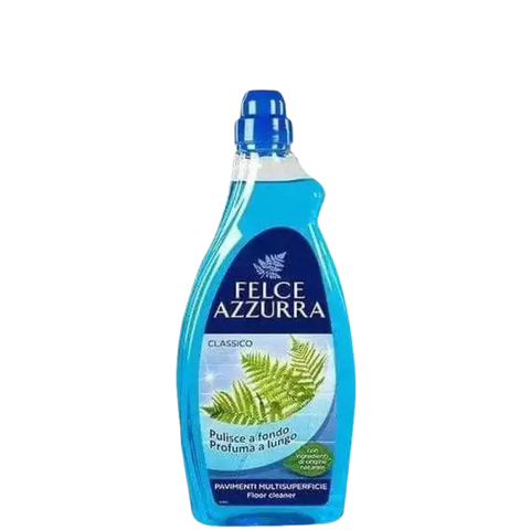 Felce Azzurra vloerreiniger classic 1L bottle with unique fragrance.