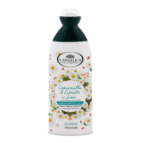 L'angelica shampoo 2 in 1 for fragile and delicate, degradable hair.
