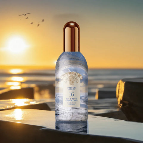 Compagnia Delle Indie Parfum nr16 Zeezout en Cederhout, Hemelse-geuren.nl