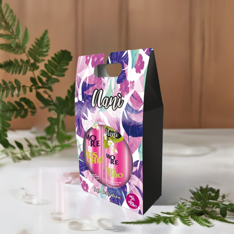 Nani sweet home cadeauverpakking "musk en bramen" bodymist 75 ml en bad en douchecreme 250ml