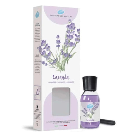 Soft geurstokjes lavendel 125ml - Hemelse-geuren.nl