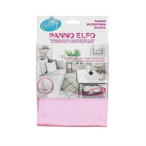 Soft multifunctionele microvezel doek Elfo roze - Hemelse-geuren.nl