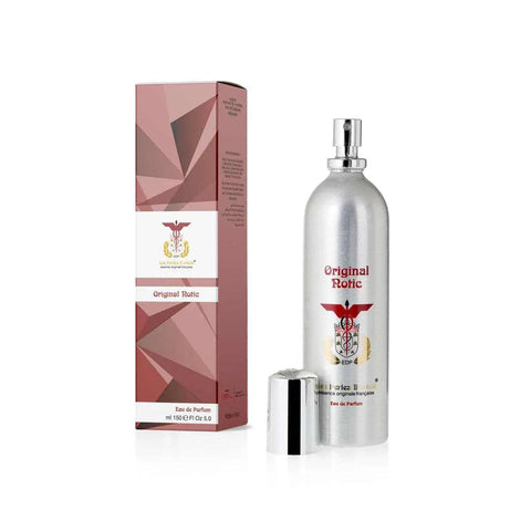 orient eau de parfum original notic 150ml bottle and packaging featuring floral and woody notes