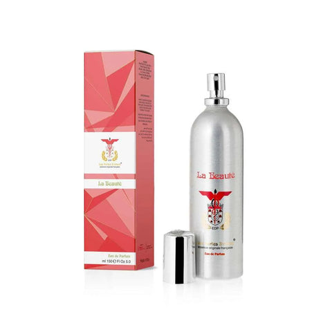 Les perles d'orient eau de parfum 150ml bottle with box featuring pear, vetiver, and vanilla notes.