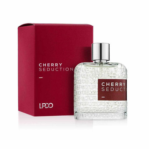 LPDO Cherry Seduction eau de parfum intense 100ml bottle and packaging.