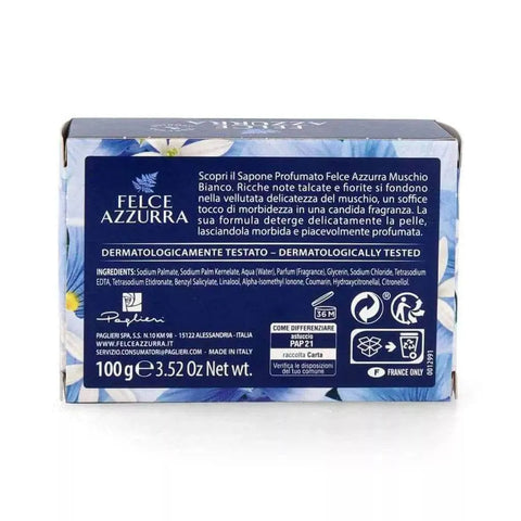 Felce Azzurra zeepblokje white musk - Hemelse-geuren.nl