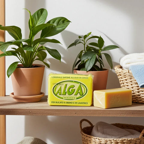 Savon écologique aux algues pour le lavage des mains et en machine