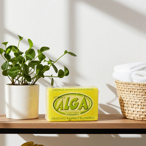 Savon écologique aux algues pour le lavage des mains et en machine