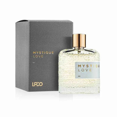 LPDO Mystique love eau de parfum intense 100ml bottle and packaging.