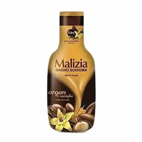 Malizia badcreme argan vanille 1000ml - Hemelse-geuren.nl