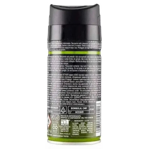 Malizia bodyspray deodorant vetiver 150ml - Hemelse-geuren.nl