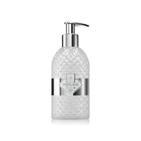 Lady Venezia Diamond – Luxe Diamond Handzeep Collectie Tea Bloom groene thee en jasmijn (500 ml) - Hemelse-geuren.nl