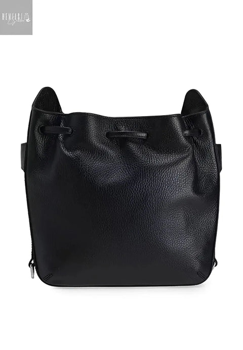 COCCINELLE Gretel Ribbon sling bag nero black