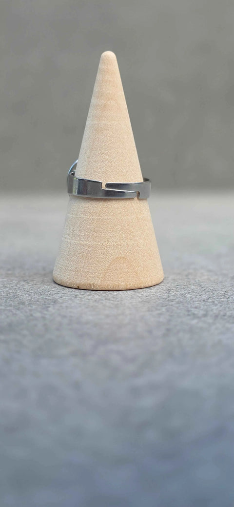 Ring zilverkleur wilde vlierbloesem handgemaakt op Sardinië Sambuco Giallo - Hemelse-geuren.nl