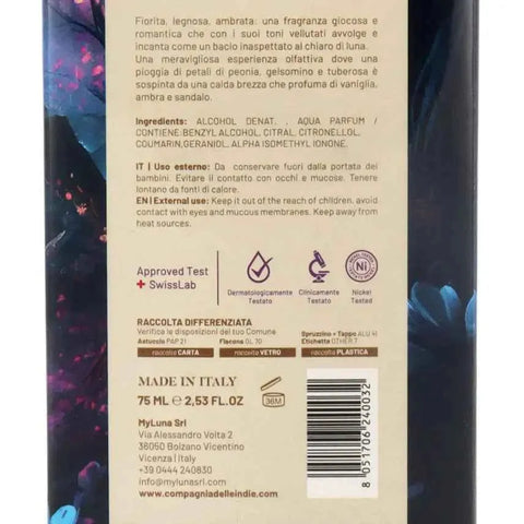 Compagnia delle Indie eau de parfum pioenroos en amber nr 13 - Hemelse-geuren.nl