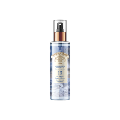 Compagnia Delle Indie Bodymist nr 16 Zeezout en Cederhout - Hemelse-geuren.nl