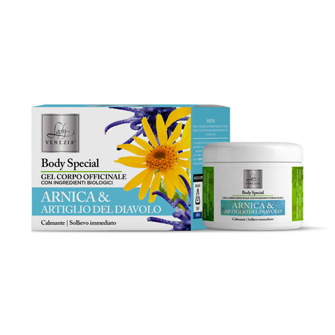 Lady Venezia Arnica en Duivelsklauw, spier en gewrichtsgel 250ml - Hemelse-geuren.nl