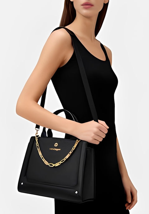 Laura Biagiotti Arkette crossbodytas zwart