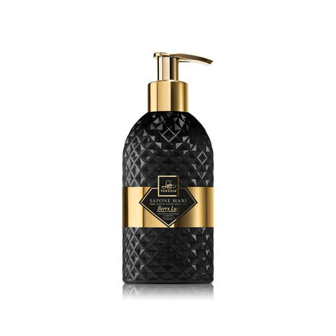 Lady Venezia Diamond – Luxe Diamond Handzeep Collectie Berry Lux cashmere en frambozen (500 ml) - Hemelse-geuren.nl