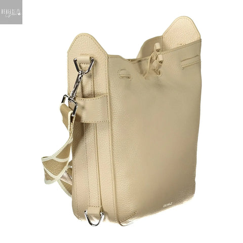 COCCINELLE Gretel Ribbon sling bag beige