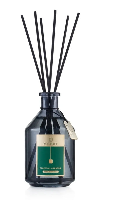 ROOMOI geurstokjes Celestial Gardenia 500ml - Hemelse-geuren.nl