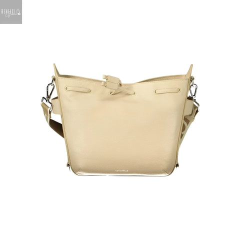 COCCINELLE Gretel Ribbon sling bag beige