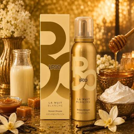 LPDO La nuit Blanche douche schuim net als slagroom 200 ml