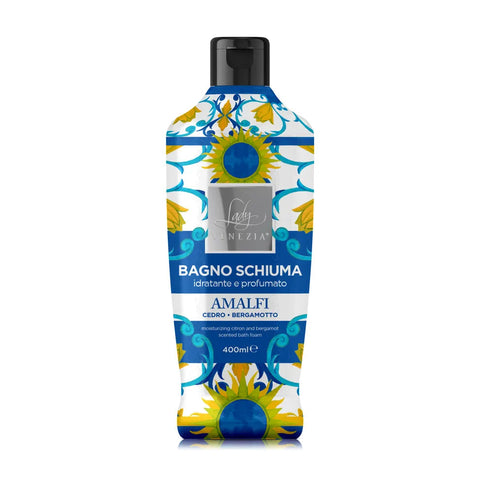 Lady Venezia Ceramiche – Luxe Badschuim Amalfi: ceder en bergamot (400 ml) - Hemelse-geuren.nl