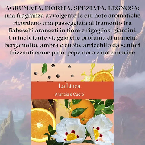 Compagnia Delle Indie cadeauverpakking sinaasappel en leder nr 21 edp 75ml met douchegel 250ml - Hemelse-geuren.nl