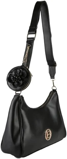 Laura Biagiotti Dausette crossbodytas zwart