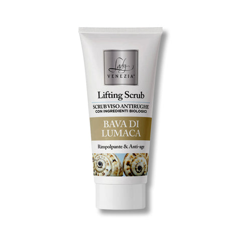 Lady venezia Vegan Gezichtsscrub met Slakkenslijm – Lifting & Anti-age 100 ml - Hemelse-geuren.nl
